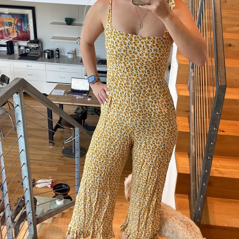 Faithful the Brand Yellow Floral Jumpsuit - Picture 14 of 14